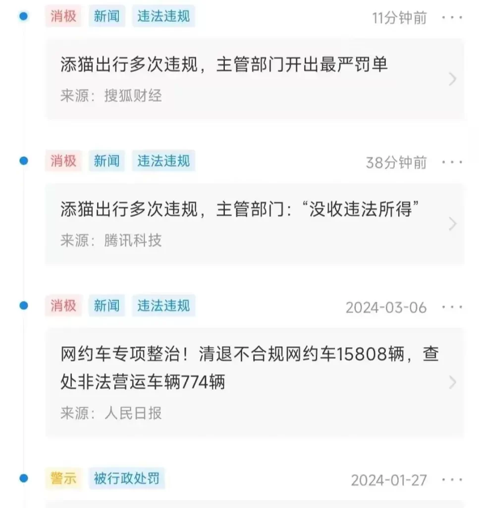 2024年网约车行业迎来合规化风暴：无证司机面临清退，平台严罚，合规化时代来临插图-2