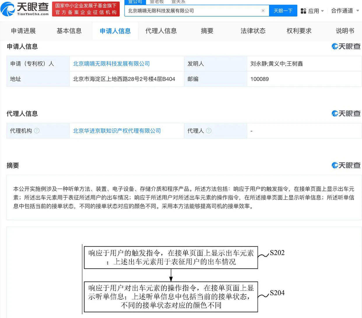 北京嘀嘀无限科技发展有限公司新公开“听单优化专利”，旨在显著提升司机接单效率插图-